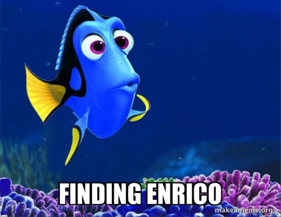 Finding Enrico